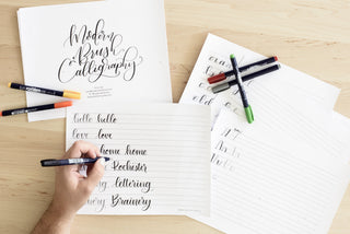 Calligraphy Classes with Anna Vos of Anna Parade