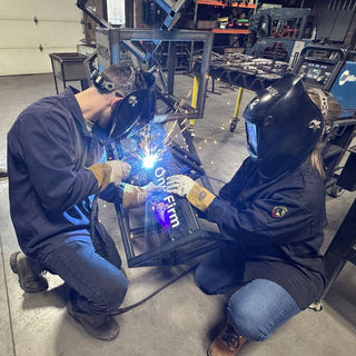 Welded Metal Sculpture: Company Project Experience