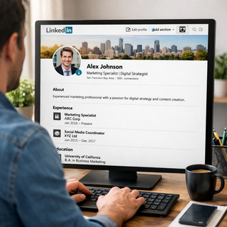 Tuesday, April 14th | 6:00PM-7:30PM | AI For LinkedIn: Build A Profile That Gets Noticed