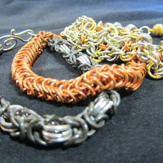 Saturday, January 24th | 2:00PM-5:00PM | Chainmaille Jewelry Sampler: Bracelet