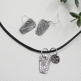 Saturday, October 17th | 10:00AM-12:30PM | Silver Metal Clay: Textured Drops