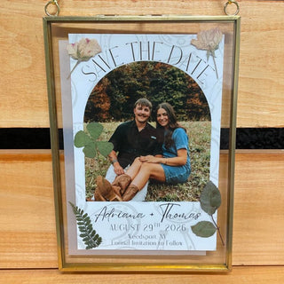 Tuesday, December 15th | 6:00PM-7:30PM | Floating Frame Keepsake with Pressed Flowers