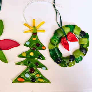 Wednesday, November 4th | 6:00PM-8:00PM | Fused Glass: Holiday Ornaments