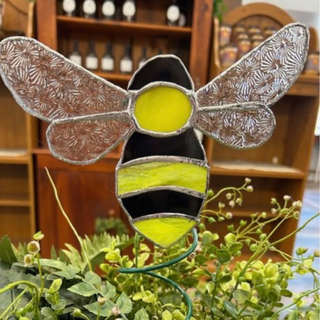 Tuesday, September 15th | 6:00PM-9:00PM | Stained Glass Garden Stakes: Bumble Bee