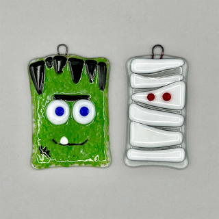 Saturday, October 10th | 9:00AM-12:00PM | Glass Fusing: Halloween Ornaments