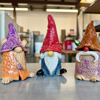 Saturday, December 5th | 5:00PM-7:30PM | Make A Ceramic Gnome