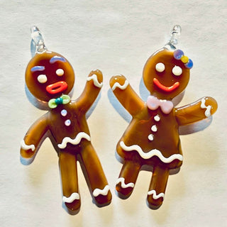 Saturday, December 6th | 3:00PM-7:00PM | Holiday Glass Flameworking: Gingerbread Couple