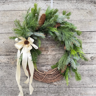 Thursday, December 10th | 6:00PM-7:30PM | Holiday Grapevine Wreath