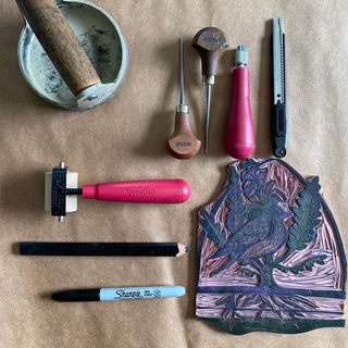 Tuesday, August 13th | 6:00PM-8:30PM | Linoleum Printmaking with HMP Co.