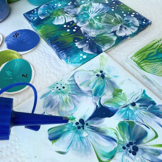 Wednesday, February 11th | 6:30PM-8:00PM | Liquid Landscapes: Create 4 One-of-a-Kind Art Tiles