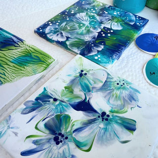 Wednesday, March 18th | 6:30PM-8:00PM | Liquid Landscapes: Create 4 One-of-a-Kind Art Tiles