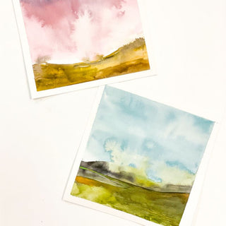 Thursday, April 2nd | 6:00PM-8:00PM | Mini Landscapes in Watercolor
