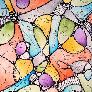 Wednesday, August 12th | 6:00PM-8:30PM | Neurographic Art: Doodle, Draw, and Destress