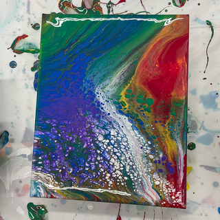 Tuesday, July 9th | 6:30PM-8:30PM | Paint Pouring: Pride Canvas Art