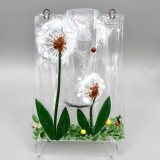 Saturday, June 13th | 9:00AM-12:00PM | Petal Perfection: Glass Fusing Hanging Flower Vase