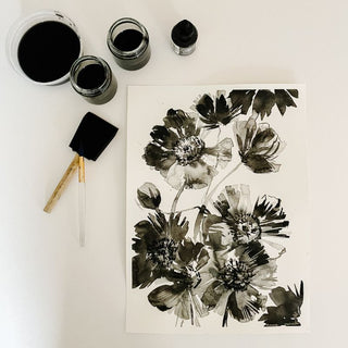 Thursday, January 29th | 6:00PM-8:00PM | Poppies in Watercolor & Ink: A Monochromatic Floral Study