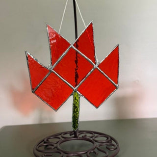 Thursday, October 15th | 6:00PM-9:00PM | Stained Glass: Maple Leaf