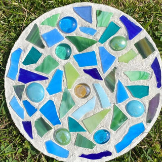 Wednesday, June 10th | 6:00PM-8:00PM | Stained Glass Mosaic Stepping Stones