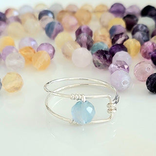 Tuesday, November 12th | 6:00PM-8:00PM | Sterling Silver and Fluorite Gemstone Ring