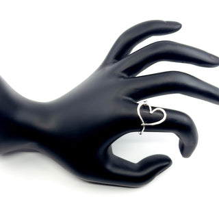 Wednesday, February 11th | 6:00PM-8:00PM | Sterling Silver Hammered Heart Ring