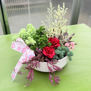 Saturday, February 7th | 1:00PM-2:30PM | Living Succulent Arrangement
