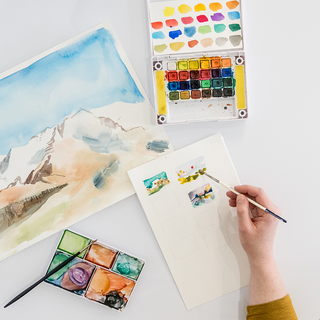 Monday, February 2nd | 6:00PM-8:00PM | Watercolor: Landscapes