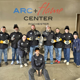 Welded Metal Sculpture: Company Project Experience