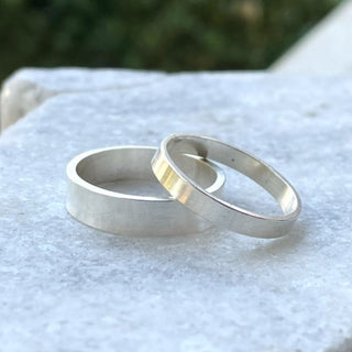 Wide Hammered Band Ring: Sterling Silver Jewelry Experience
