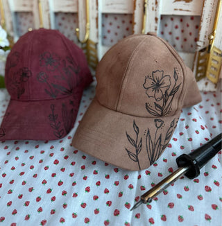 Friday, May 15th | 6:00PM-8:00PM | Woodburning: Suede Ball Cap