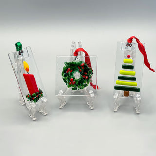 Glass Fusing Date Night: Holiday Ornaments class project